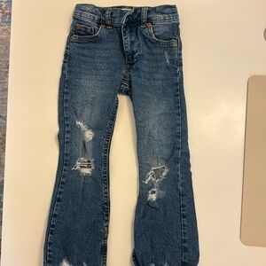 Zara girl flared jeans